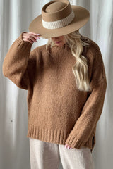BOHEMIANA MARRYANE JUMPER CARAMEL