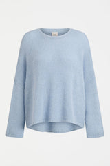 ELK THE LABEL AGNA SWEATER POWDER BLUE
