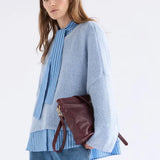 ELK THE LABEL AGNA SWEATER POWDER BLUE