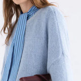 ELK THE LABEL AGNA SWEATER POWDER BLUE