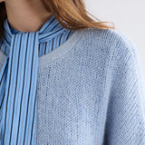 ELK THE LABEL AGNA SWEATER POWDER BLUE