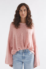 ELK THE LABEL AGNA SWEATER PINK SALT